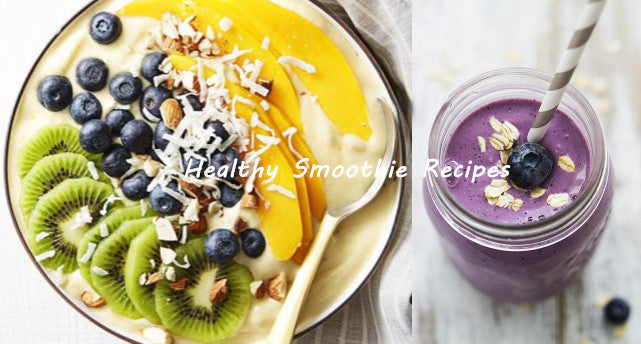 Cheer up yourself with a healthy smoothie as your breakfast or dessert.