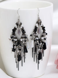 Thumbnail for Brincos Bohemia Women S925Sliver Tassel Pandent