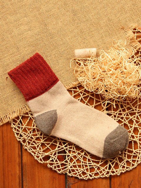 Women Winter Wool Thick Socks(5 Pairs)