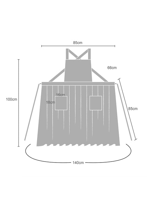 Vestido avental de algodão sólido casual feminino para verão